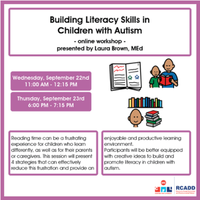 Building Literacy in Children with Autism